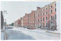 DUBLIN STREET by Eric Patton RHA at Ross's Online Art Auctions