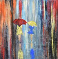 RAINY DAY by W.J. Page at Ross's Online Art Auctions