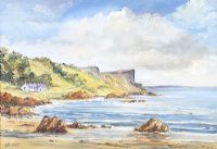 MURLOUGH BAY, COUNTY ANTRIM by David  Peters at Ross's Online Art Auctions