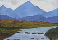 THE STEPPING STONES, CONNEMARA by Jack Caprani at Ross's Online Art Auctions