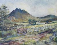 SLIEVE BINNIAN, MOURNE MOUNTAINS by Roland A.D. Inman at Ross's Online Art Auctions
