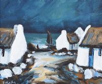 BLASKET ISLAND by Patrick Murphy at Ross's Online Art Auctions
