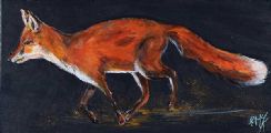 RUNNING FOX by Eileen McKeown at Ross's Online Art Auctions