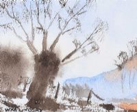 AUTUMN TREE by William Lindsay at Ross's Online Art Auctions