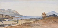 VIEW TO CARLINGFORD LOUGH by Irish School at Ross's Online Art Auctions