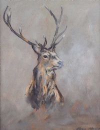 STAG by Oran Maguire at Ross's Online Art Auctions
