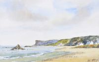 THE ANTRIM COAST by David  Peters at Ross's Online Art Auctions