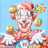 JUGGLING JIM by Roy Wallace at Ross's Online Art Auctions