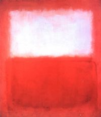 WHITE OVER RED by Mark Rothko at Ross's Online Art Auctions