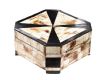 IVORY & EBONY EFFECT JEWELLERY BOX at Ross's Online Art Auctions