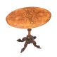 VICTORIAN INLAID WALNUT OVAL LAMP TABLE at Ross's Online Art Auctions