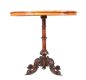 VICTORIAN INLAID WALNUT OVAL LAMP TABLE at Ross's Online Art Auctions