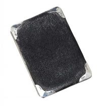 STERLING SILVER MOUNTED FITTED WALLET at Ross's Online Art Auctions