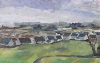ROOFTOPS by Felix O'Hanlon at Ross's Online Art Auctions
