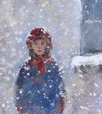 WINTER SNOW by Tom Kerr at Ross's Online Art Auctions