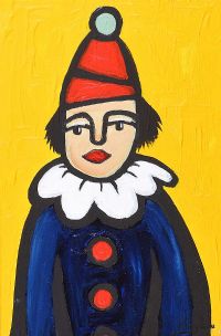 POKKO THE CLOWN by Irish School at Ross's Online Art Auctions