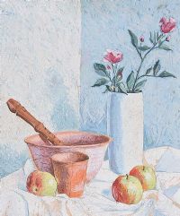 STILL LIFE by A. Lange at Ross's Online Art Auctions