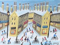 CHRISTMAS SHOPPING by John Ormsby at Ross's Online Art Auctions