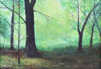 THE PEACEFUL WOOD by Jack Caprani at Ross's Online Art Auctions