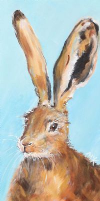 IRISH BROWN HARE II by Eileen McKeown at Ross's Online Art Auctions