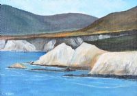 MOYTEOGE HEAD, ACHILL ISLAND by Jack Caprani at Ross's Online Art Auctions