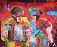 TRAD SESSION by John Stewart at Ross's Online Art Auctions