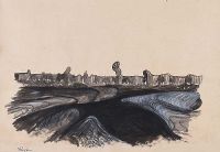 RIVER IN A LANDSCAPE by Irish School at Ross's Online Art Auctions