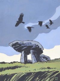 BARNS LOWER STANDING STONE by Jack McClean at Ross's Online Art Auctions