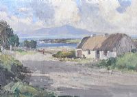 MOURNE MOUNTAINS, TYRELLA, COUNTY DOWN by Rowland Hill RUA at Ross's Online Art Auctions