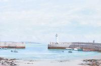 DONAGHADEE HARBOUR by William Keown McCaughan at Ross's Online Art Auctions