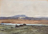 IN DONEGAL by Richard Faulkner HRUA RHA at Ross's Online Art Auctions