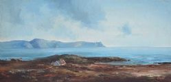 ATLANTIC DRIVE, DONEGAL by Denis Thornton at Ross's Online Art Auctions