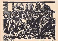 BOON COMPANIONS by Harry Kernoff RHA at Ross's Online Art Auctions