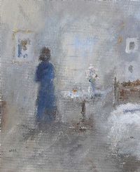 THE BEDROOM by Tom Kerr at Ross's Online Art Auctions