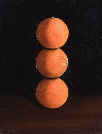STACKED ORANGES by Kevin Meehan at Ross's Online Art Auctions