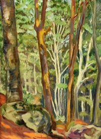 WOODLANDS by Romeo Charles Toogood RUA ARCA at Ross's Online Art Auctions
