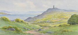 SCRABO, COUNTY DOWN by George W.  Morrison at Ross's Online Art Auctions