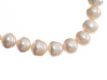 STRAND OF FRESH WATER PEARLS WITH STERLING SILVER CLASP at Ross's Online Art Auctions