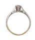9CT WHITE GOLD DIAMOND SOLITAIRE RING at Ross's Online Art Auctions
