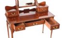EDWARDIAN MAHOGANY DRESSING TABLE at Ross's Online Art Auctions