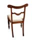 SET OF FOUR EARLY VICTORIAN MAHOGANY DINING ROOM CHAIRS at Ross's Online Art Auctions