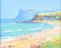 FAIRHEAD, COUNTY ANTRIM by Nigel Allison at Ross's Online Art Auctions