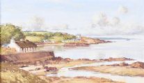BROWNS BAY, ISLANDMAGEE by Samuel McLarnon UWS at Ross's Online Art Auctions