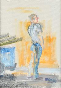 STANDING FIGURE by Con Campbell at Ross's Online Art Auctions