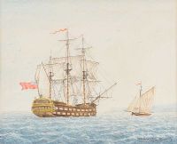 TALL SHIPS by David King at Ross's Online Art Auctions