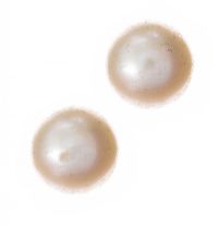 14CT WHITE GOLD CULTURED PEARL EARRINGS at Ross's Online Art Auctions