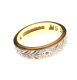 18CT GOLD FLORAL BAND at Ross's Online Art Auctions