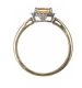 9CT GOLD CITRINE AND DIAMOND RING at Ross's Online Art Auctions
