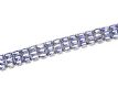 STERLING SILVER TANZANITE BRACELET at Ross's Online Art Auctions