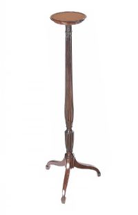 ANTIQUE MAHOGANY TORCHERE at Ross's Online Art Auctions